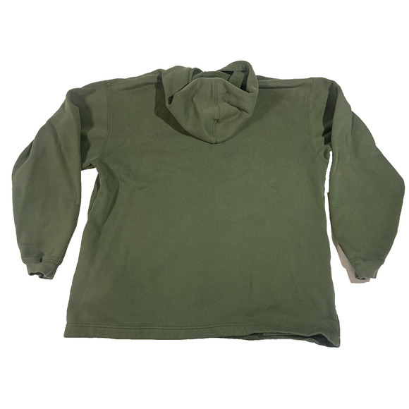 Disneyland Tigger Sweatshirt Large Green DL Hoodie Hooded w/ Pockets Embroidered - Picture 4 of 16